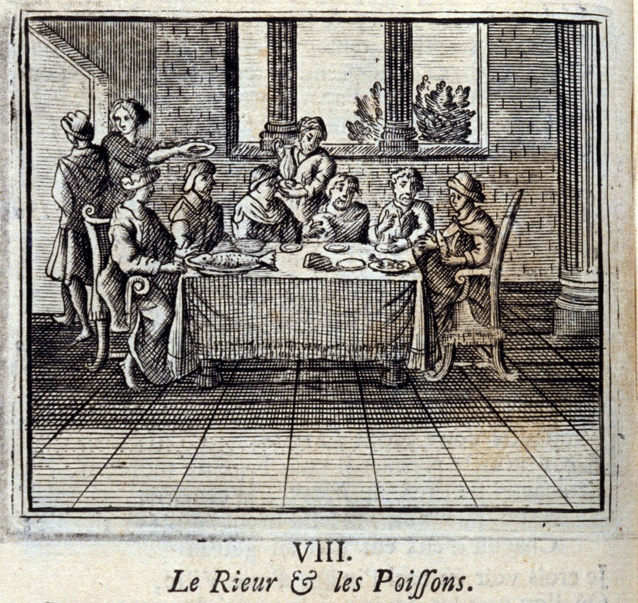 Kahkaha ve Balık. Jean de La Fontaine
