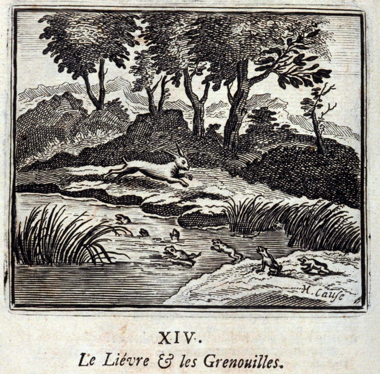 Lievre ve Kurbağalar. Jean de La Fontaine