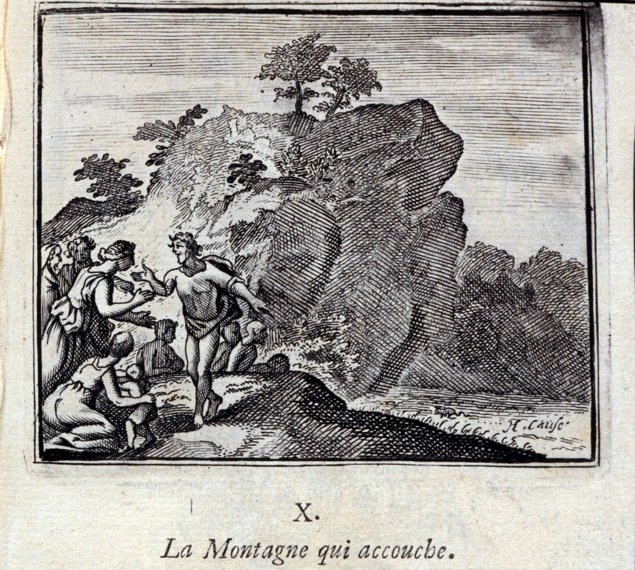 Dağ doğuruyor. Jean de La Fontaine