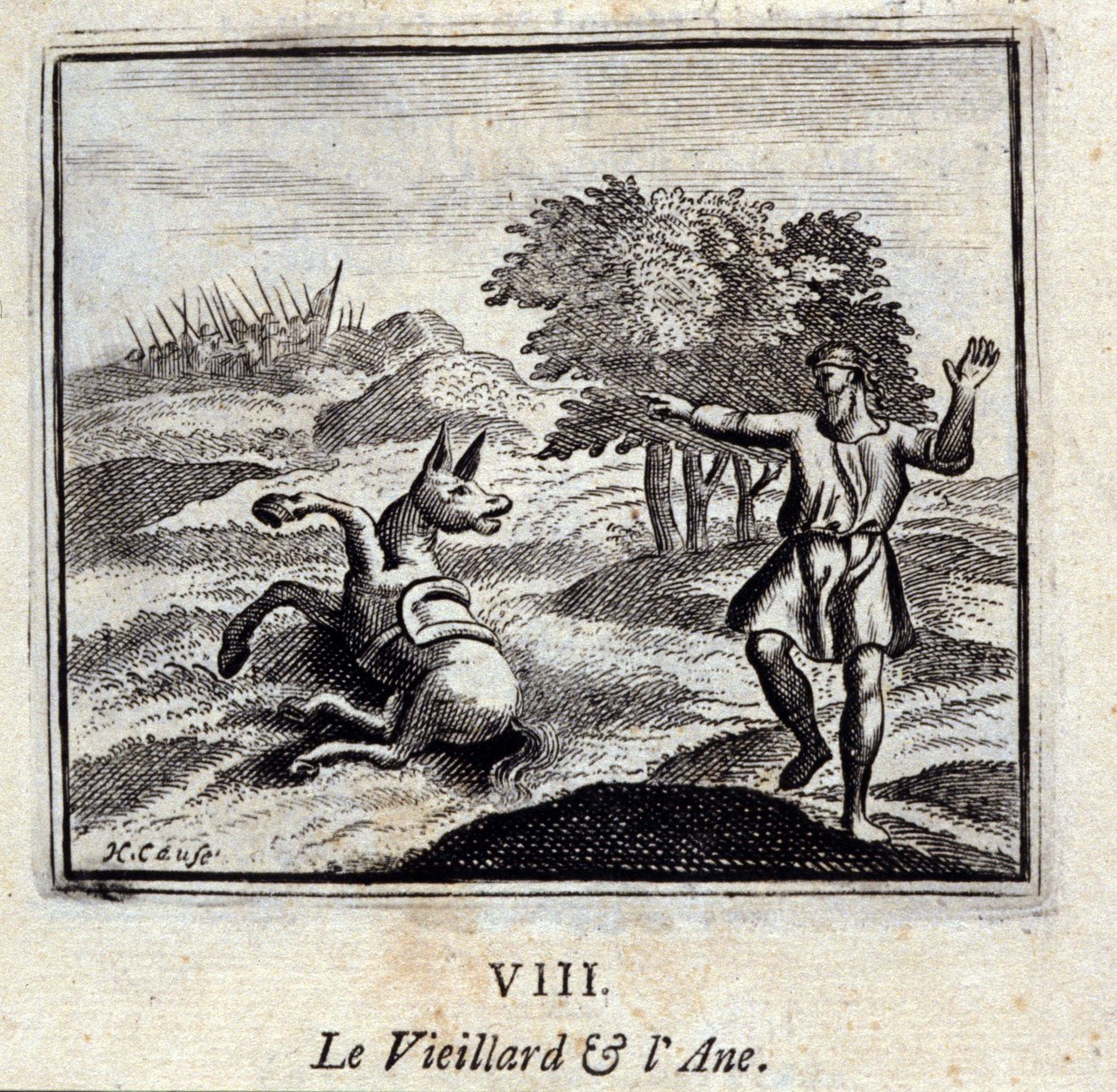 Yaşlı Adam ve Eşek. Jean de La Fontaine