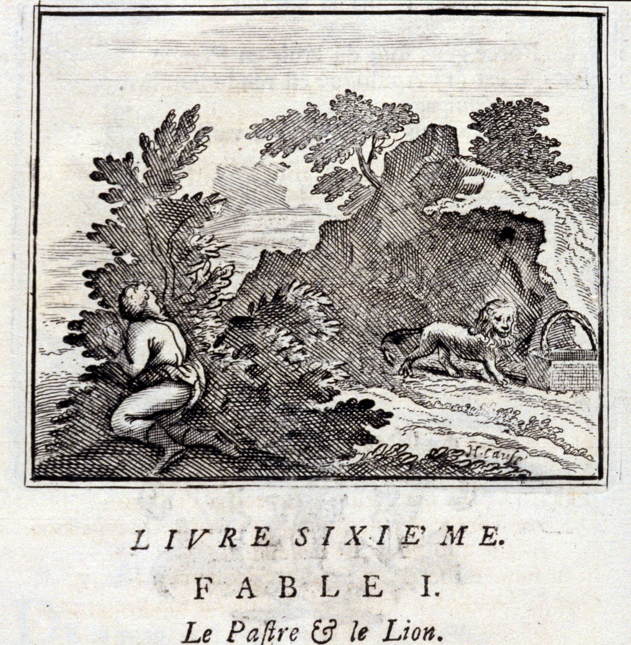 Patra ve Aslan. Jean de La Fontaine
