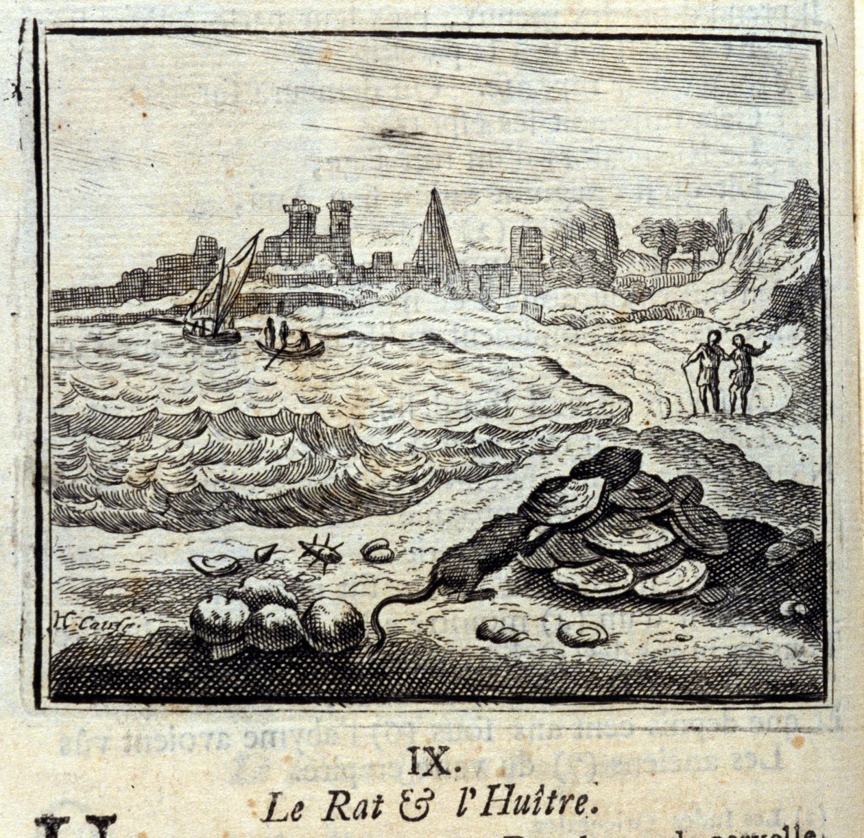 Sıçan ve Oyer. Jean de La Fontaine