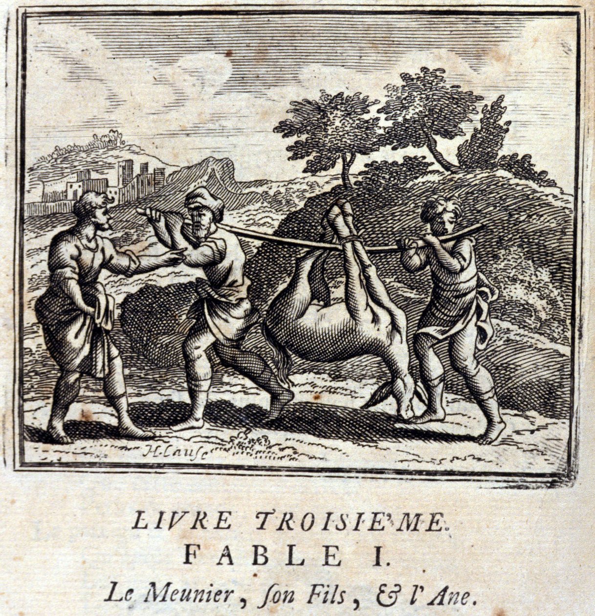 Enayi oğlu ve Eşek. Jean de La Fontaine