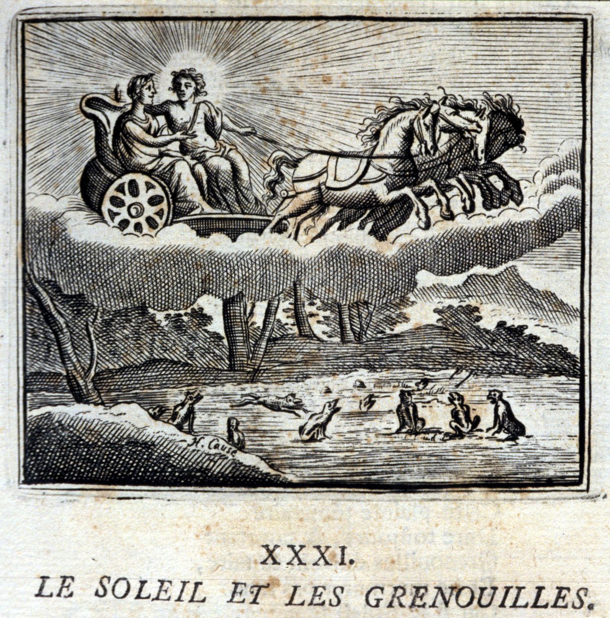 Güneş ve Kurbağalar. Jean de La Fontaine
