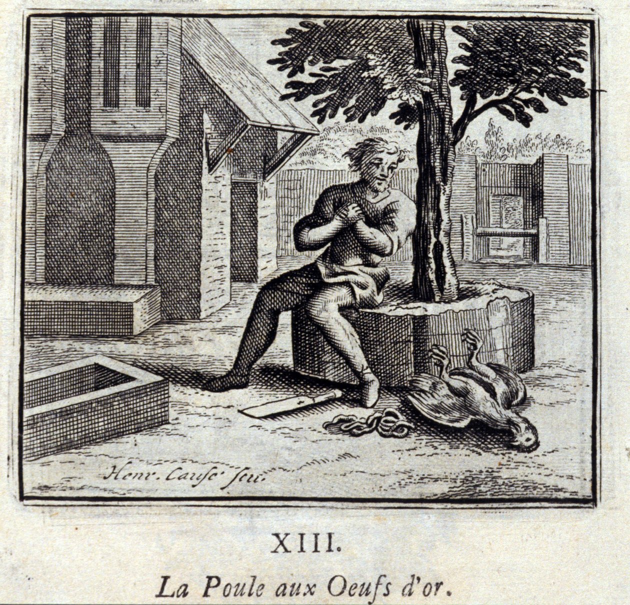 Altın yumurtalı tavuk. Jean de La Fontaine