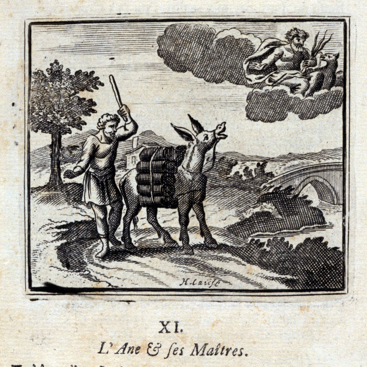 Eşek ve efendileri. Jean de La Fontaine
