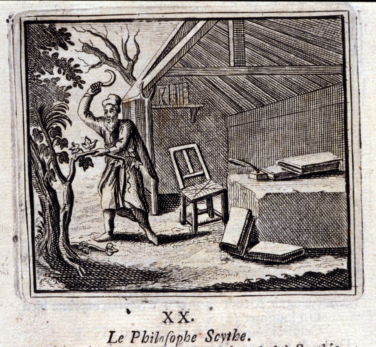 Felsefeci Tırpan. Jean de La Fontaine