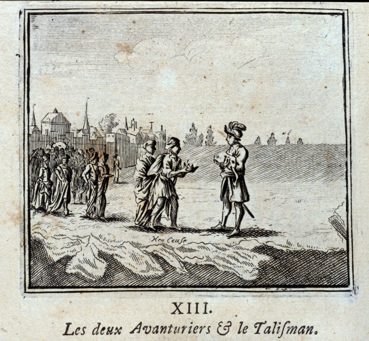 İki Maceracı ve Tılsım. Jean de La Fontaine