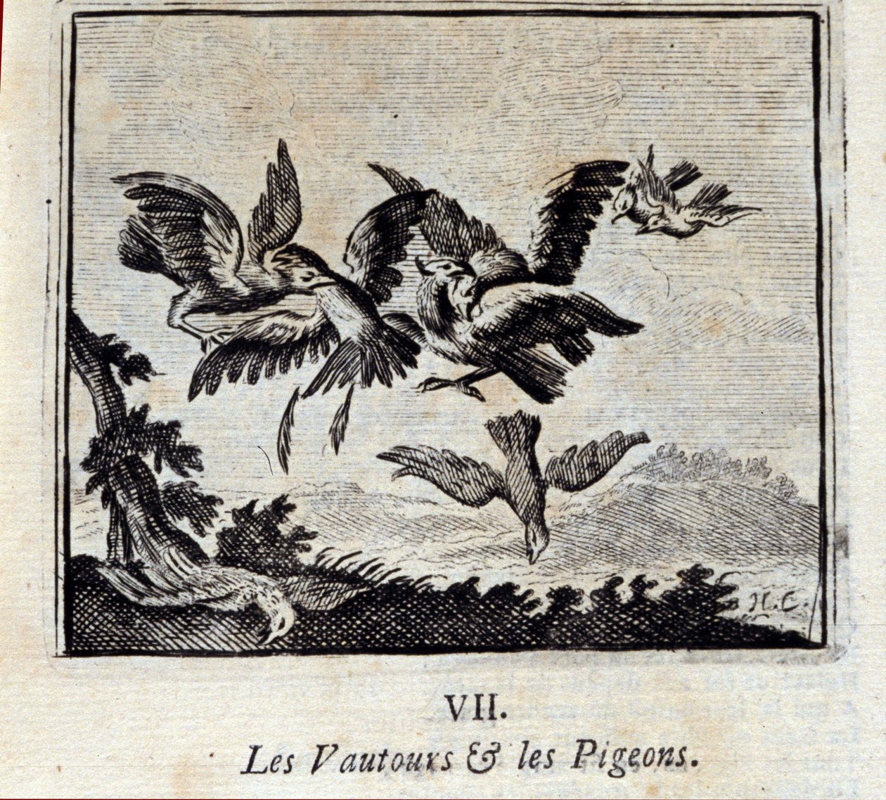 Akbabalar ve Güvercinler. Jean de La Fontaine