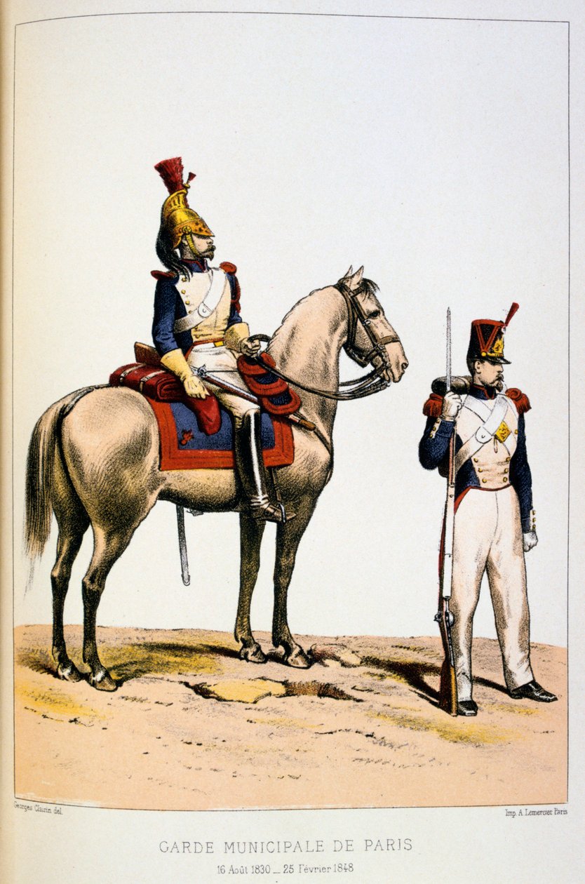 Paris Belediye Muhafızları by Francois Cudet