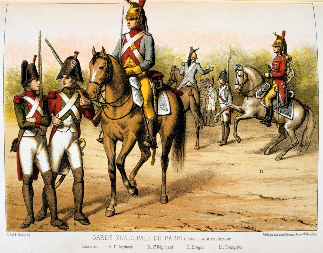 Paris Belediye Muhafızları by Francois Cudet