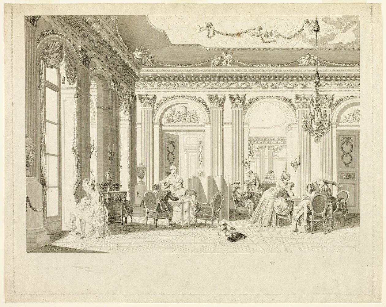 Çizim Odası by Francois Dequevauviller