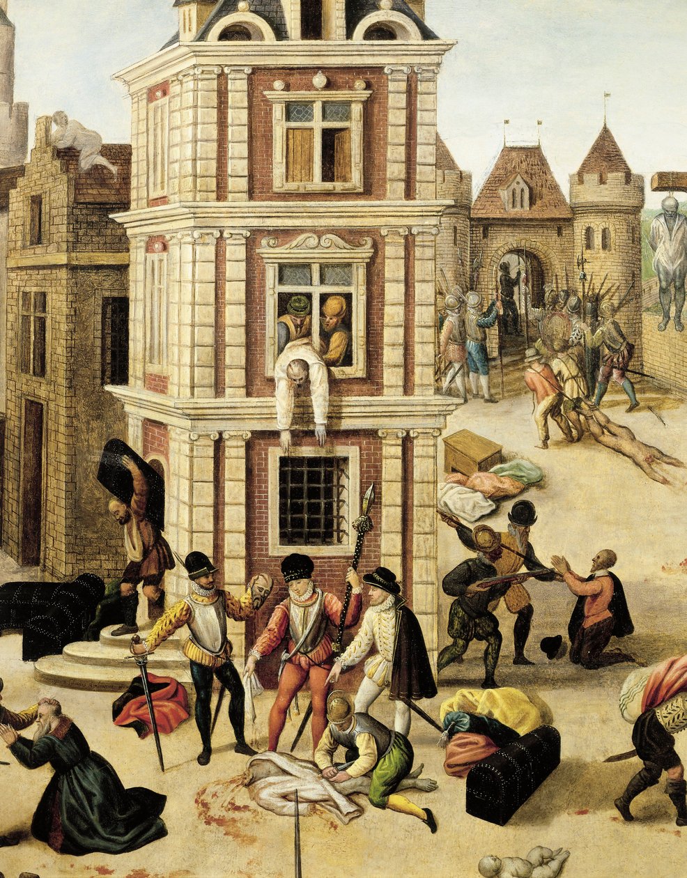 isviçre, lozan, st bartholomew'ın gecesi, yakın çekim by Francois Dubois
