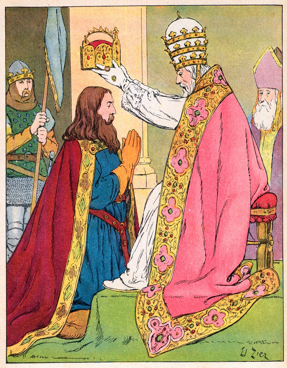 Charlemagne (742-814) 25 Aralık 800
