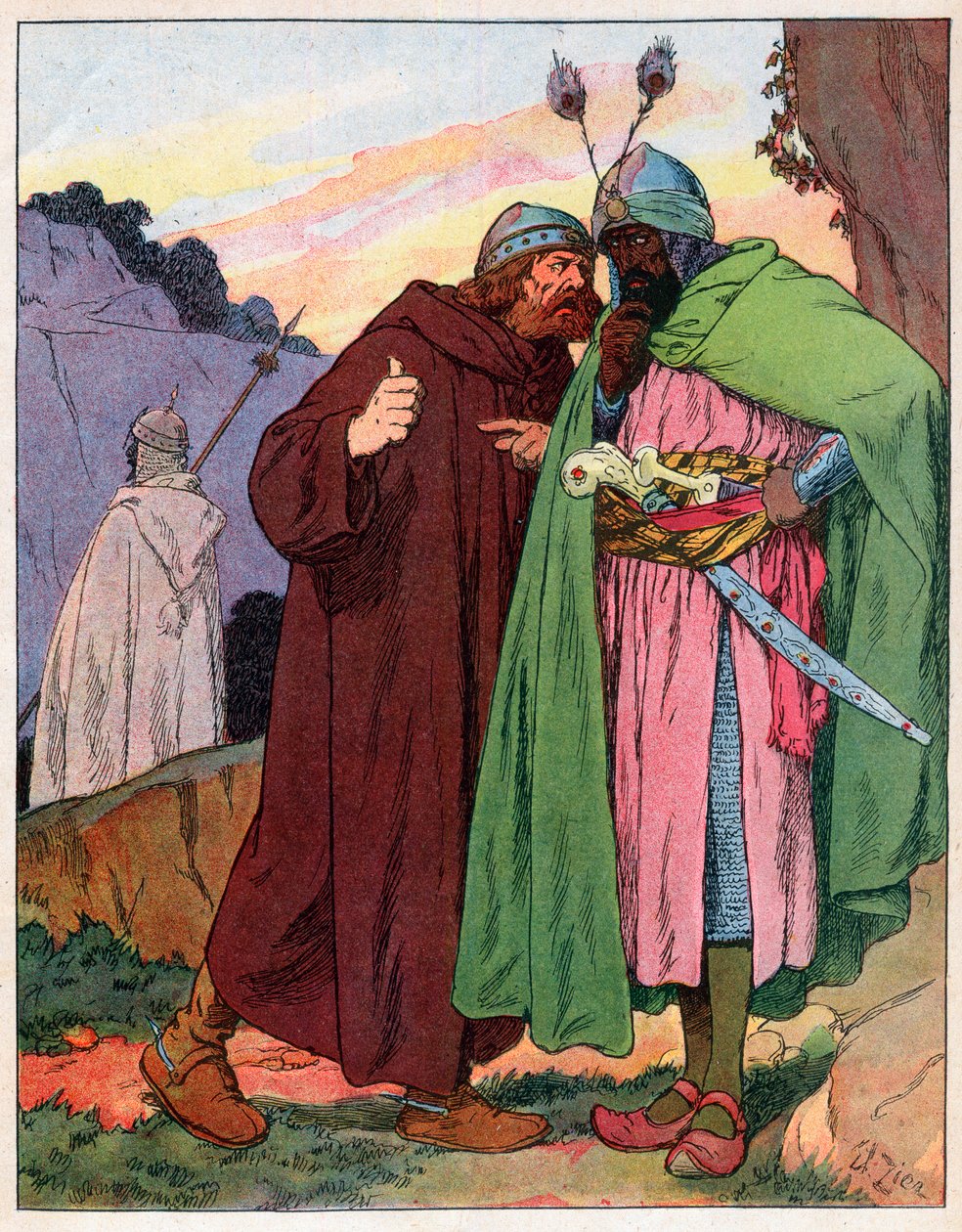 Ganelon, İmparator Charlemagne