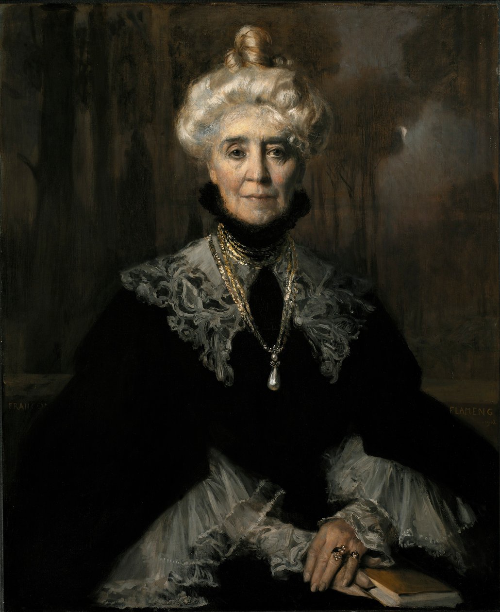 Bayan Adeline M. Noble by Francois Flameng