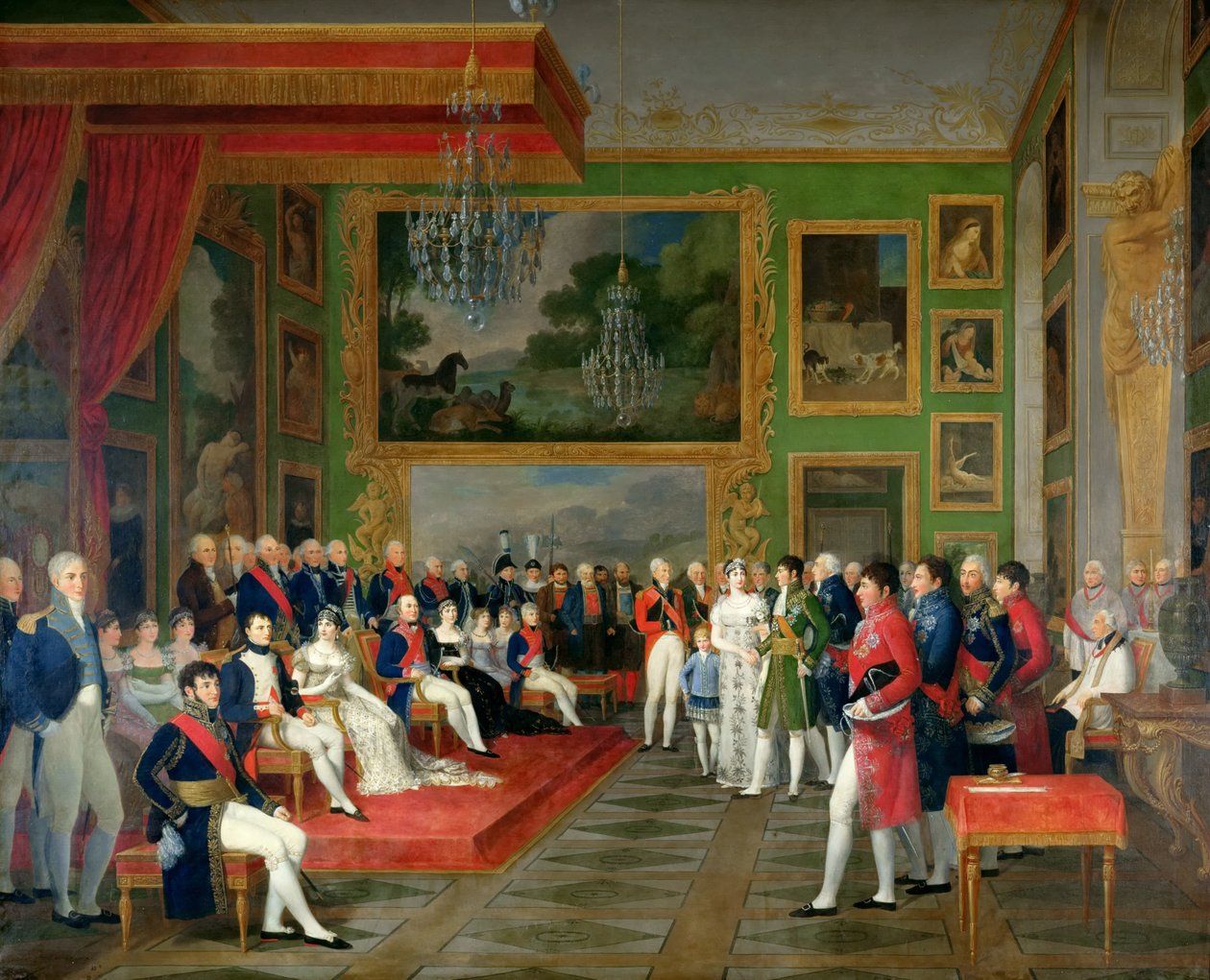 Prens Eugène de Beauharnais ve Bavyera Prensesi Augusta