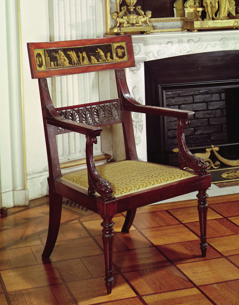 Koltuk, 1796-99 (ahşap) by Francois Honore Georges Jacob Desmalter