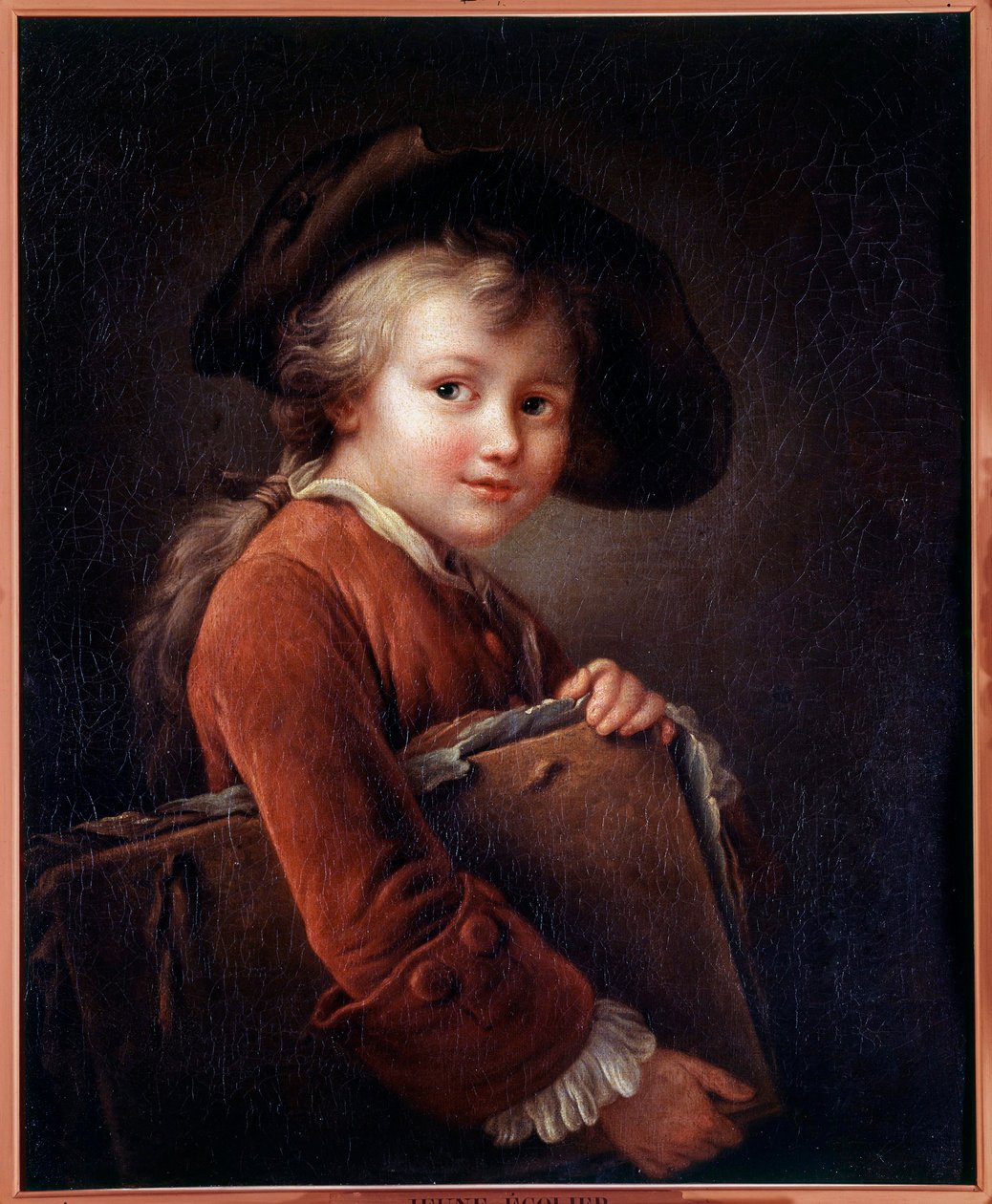 Genç bir öğrenci Francois Hubert Drouais (1727-1775) 18. Yüzyıldan Sonra Resim by Francois Hubert Drouais