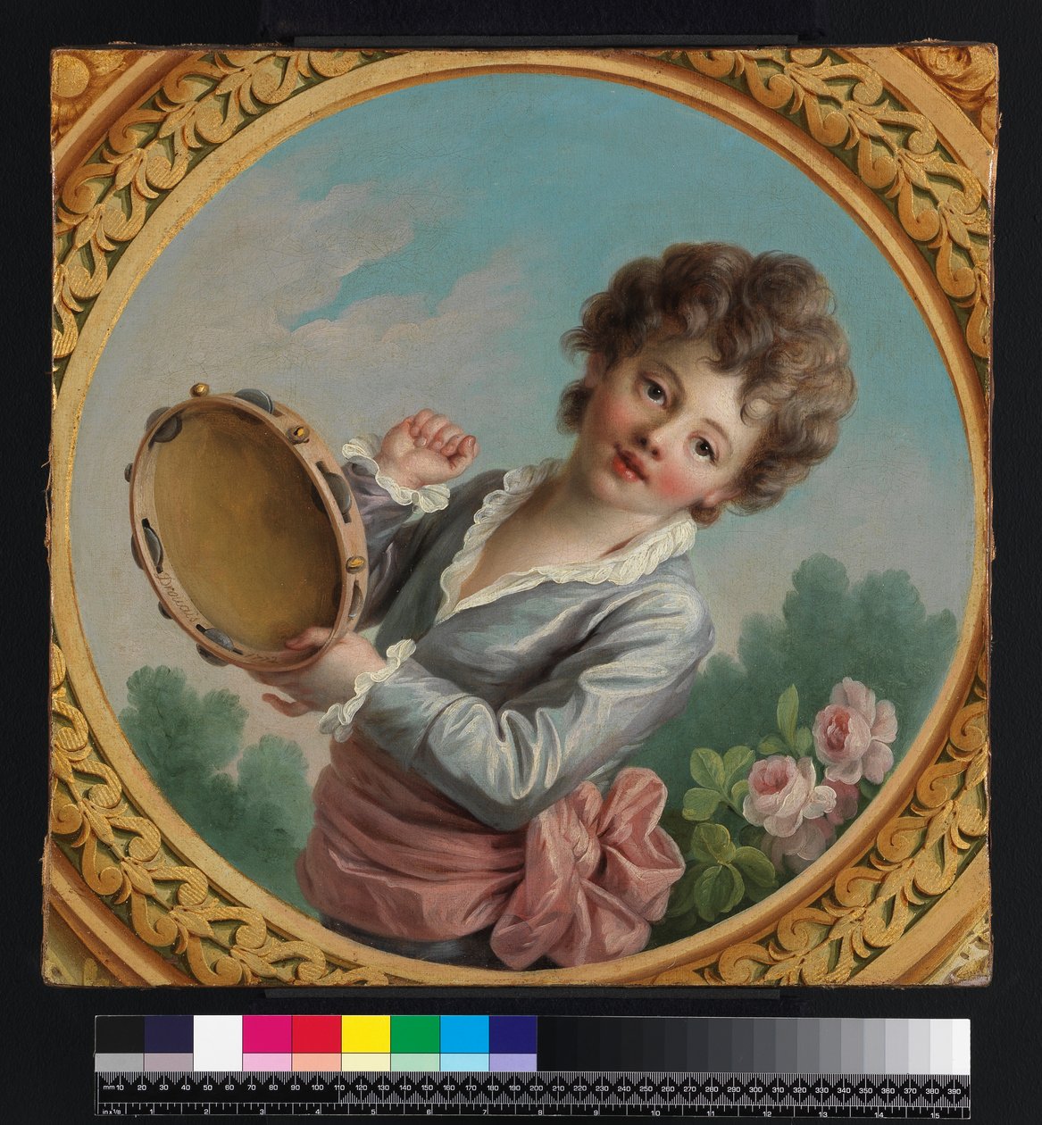 Tefli çocuk, 1772 by Francois Hubert Drouais
