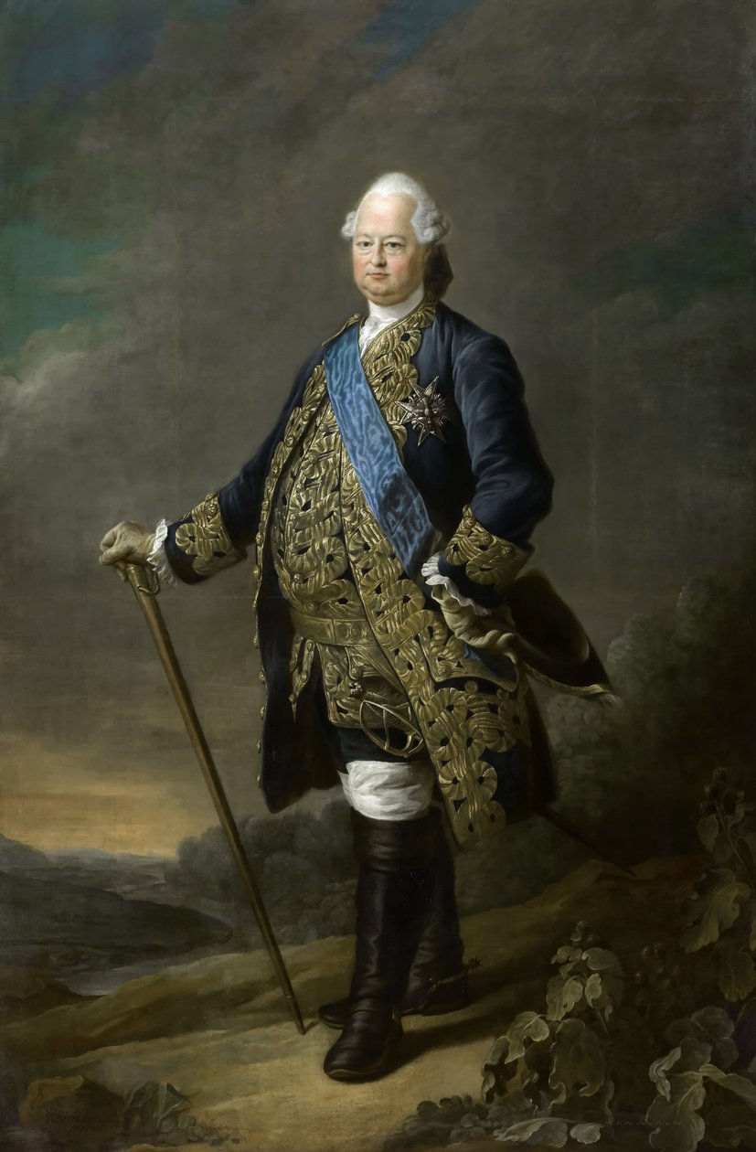 Louis de Bourbon-Condé, Clermont Kontu by Francois Hubert Drouais
