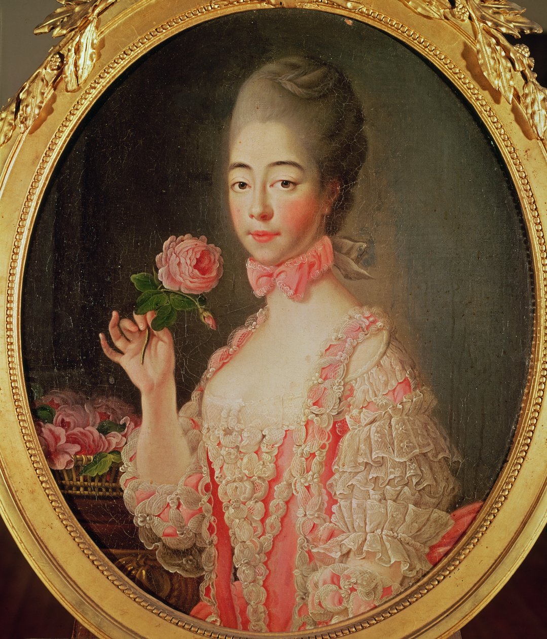 Marie-Josephine Louise de Savoie (1753-1810) Provence Kontesi by Francois Hubert Drouais