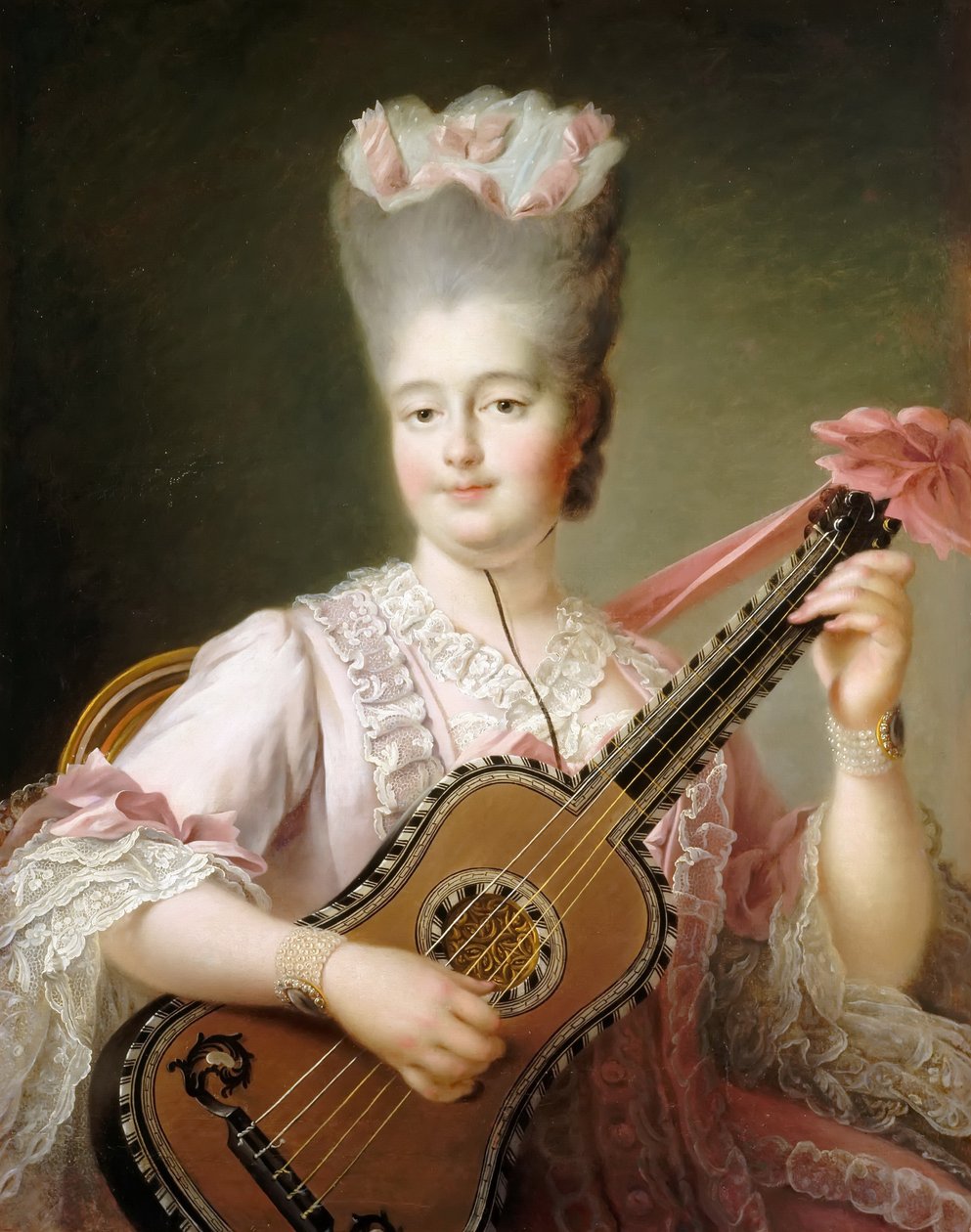 Fransa 1759-1802 Marie Clotilde, Sardunya Kraliçesi by Francois Hubert Drouais