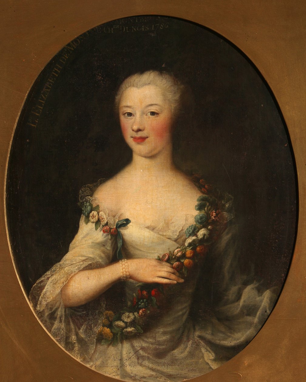Bir kadının portresi, 1786 by Francois Hubert Drouais