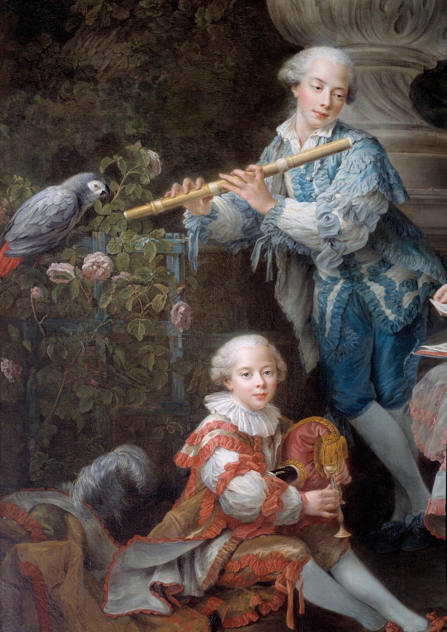 Louis Francois du Bouchet, Marquis de Sourches ve Grand Prevot de France Detail