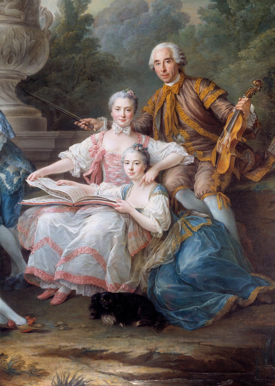 Louis Francois du Bouchet, Marquis de Sourches ve Grand Prevot de France Detail