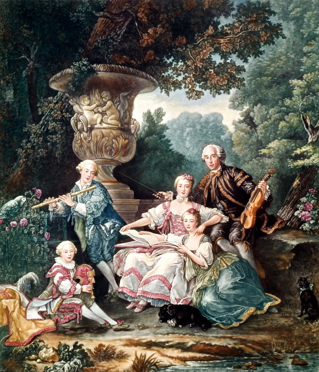 Bilinmeyen resim by Francois Hubert Drouais