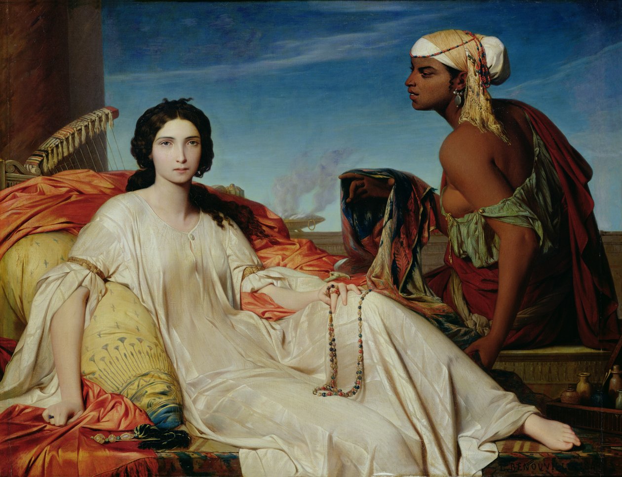 Odalık, 1844 by Francois Leon Benouville
