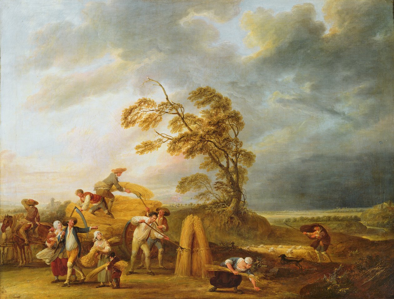 Günün Dört Saati: Vespers, 1771 by Francois Louis Joseph Watteau