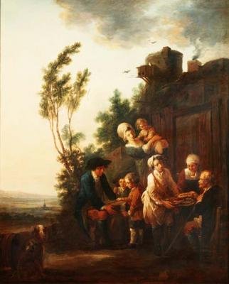 Pedlar by Francois Louis Joseph Watteau