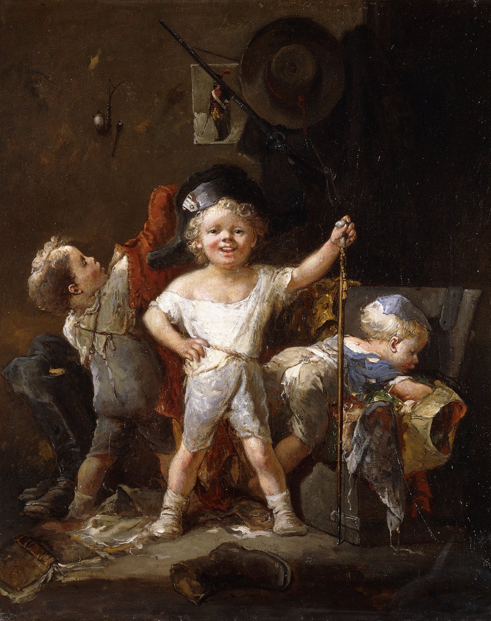 Giyinmek, by Francois Louis Lanfant de Metz