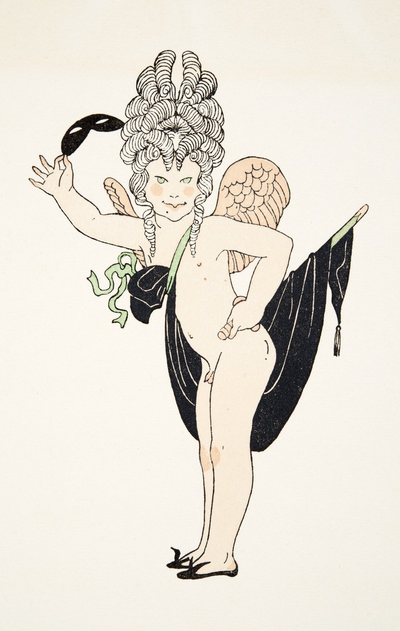 Personages de Comedie, pub'dan Cherub. 1922 (kalıp baskısı) by Francois Louis Schmied