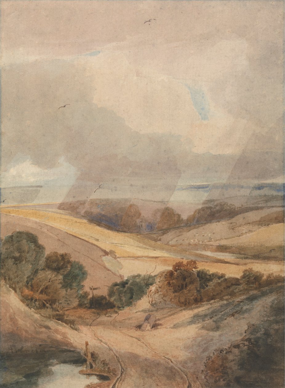 Mousehold Heath, Norwich by Francois Louis Thomas Francia