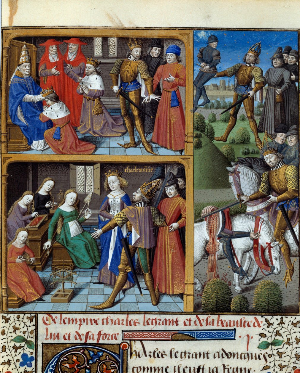 Francs Charlemagne Kralı