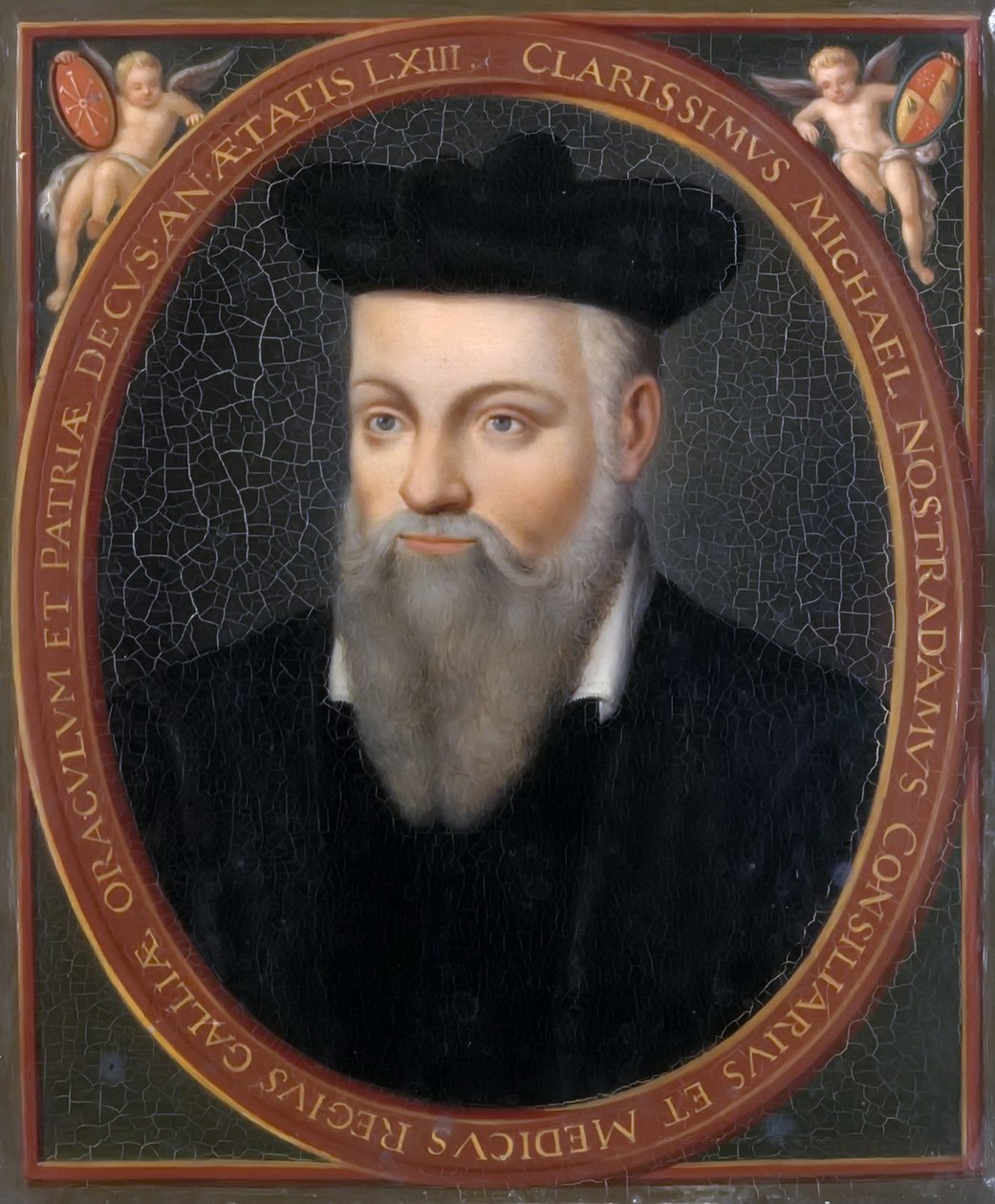 Nostradamus 1503-1566 olarak adlandırılan Michel de Nostredame by Francois Marius Granet