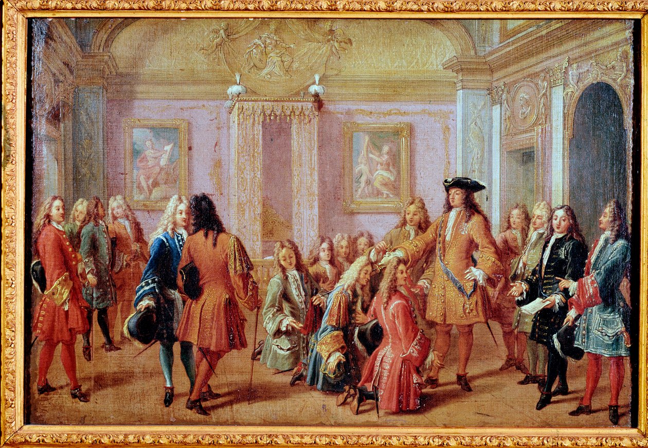 Kral Louis XIV tarafından Saint Louis Nişanı