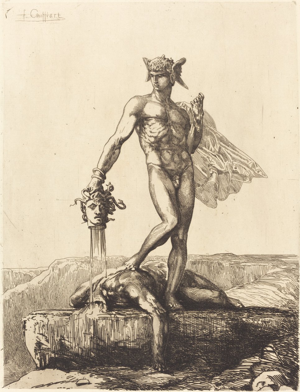 Kahraman by Francois Nicolas Chifflart