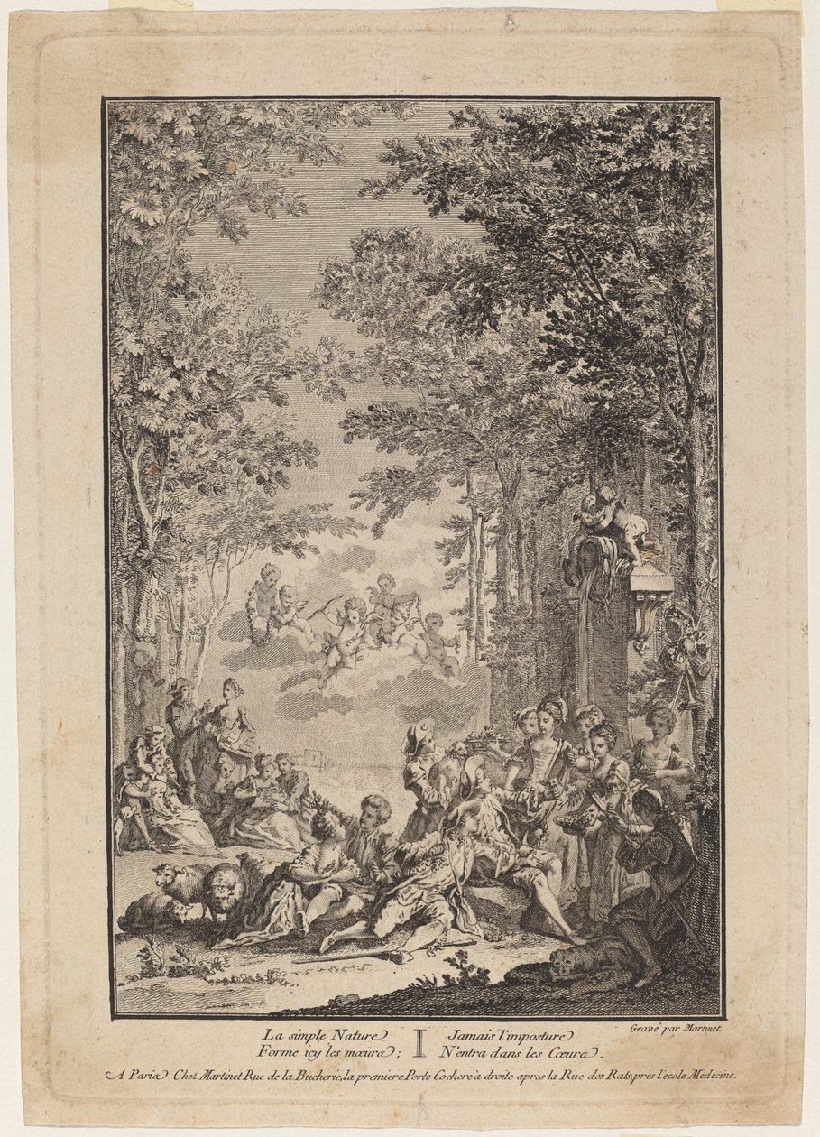 Basit Doğa by Francois Nicolas Martinet
