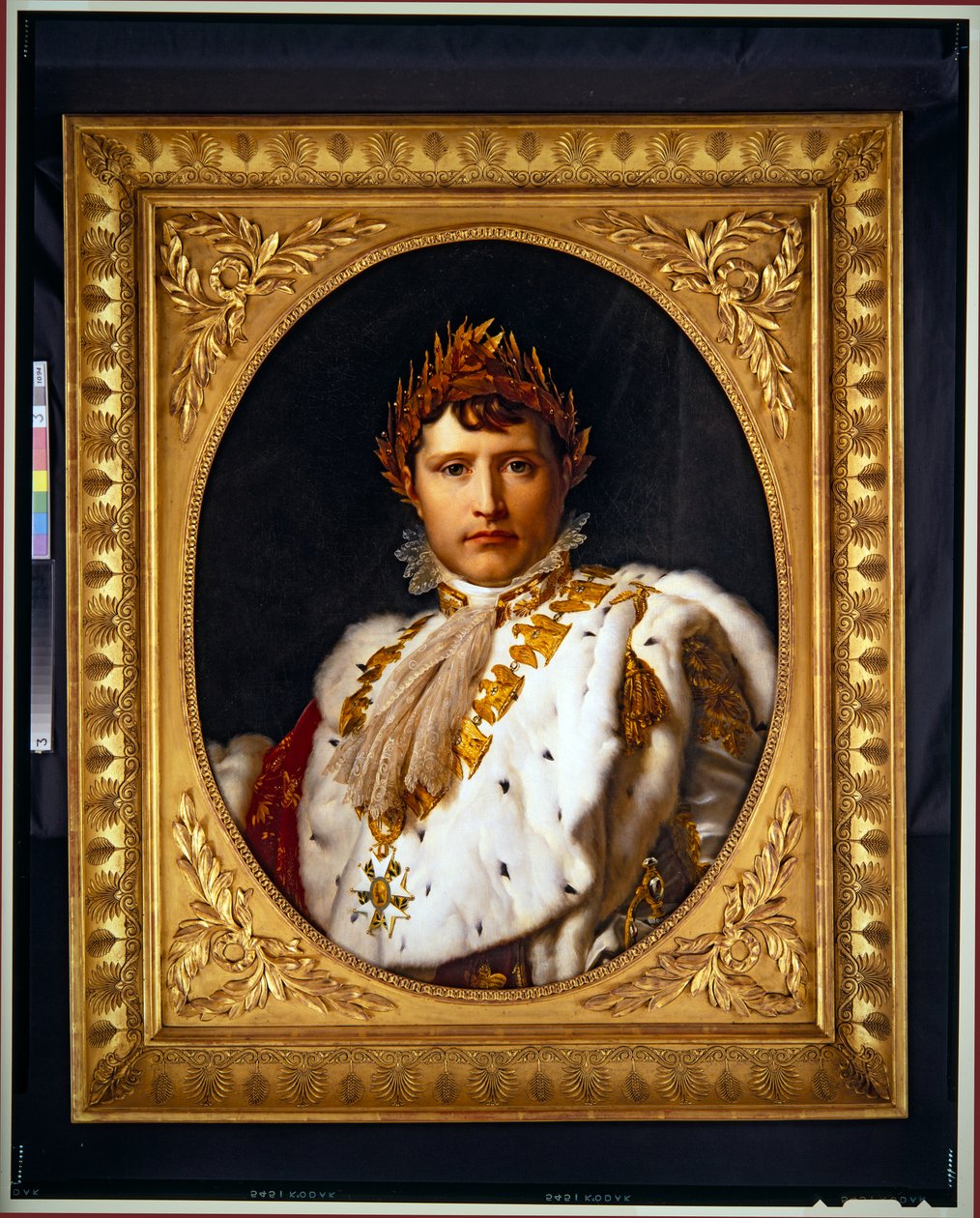 Napolyon#39;un Portresi, tarihsiz (tuval üzerine yağlıboya, oval) by Francois Pascal Simon Baron Gerard
