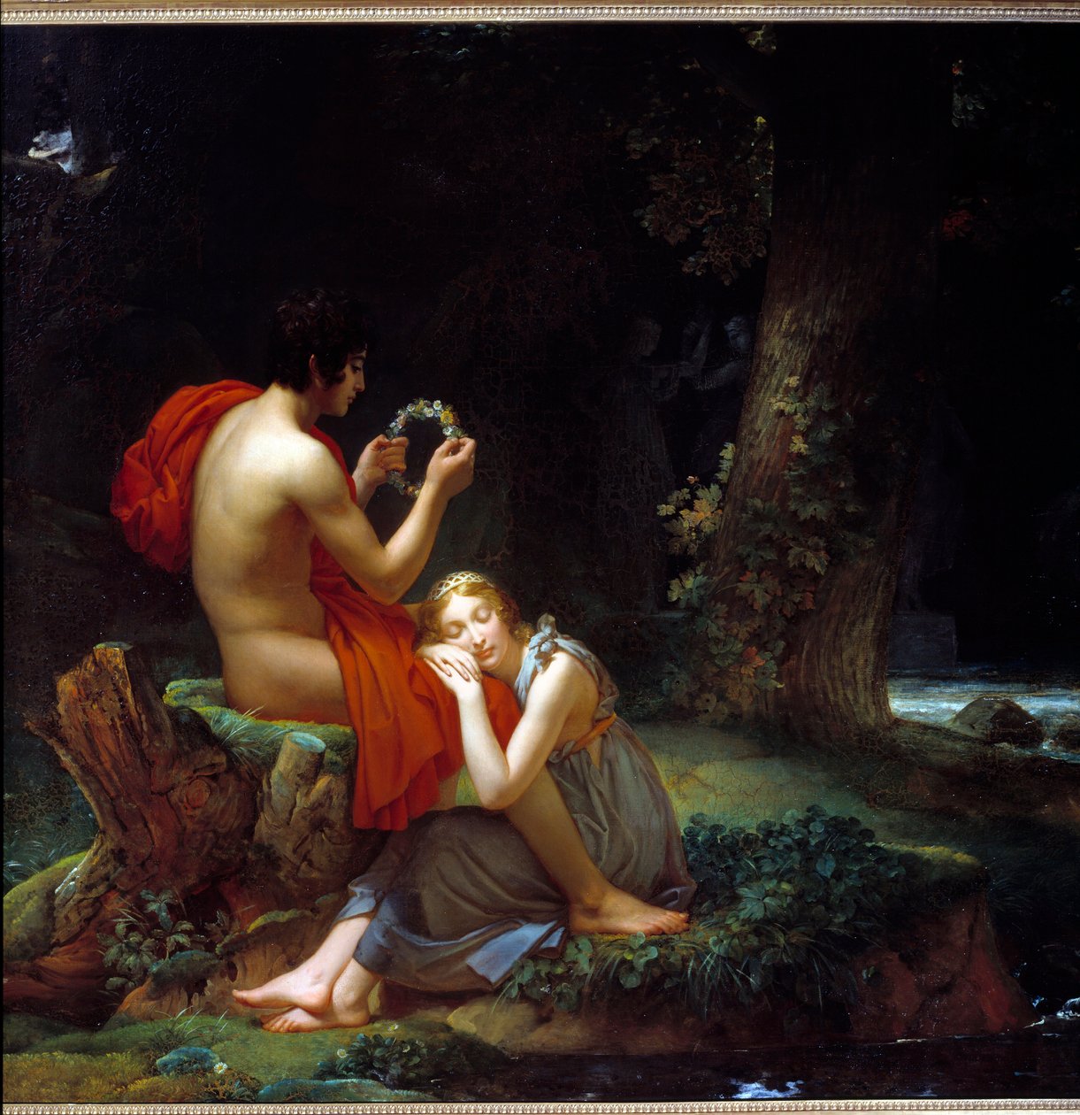 Daphnis ve Chloe. Francois Gerard