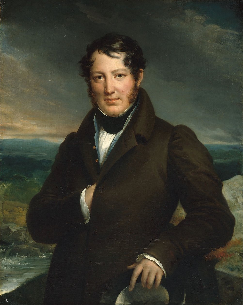Mösyö Tortoni, 1820 dolayları (tuval üzerine yağlı boya) by Baron François Pascal Simon Gérard