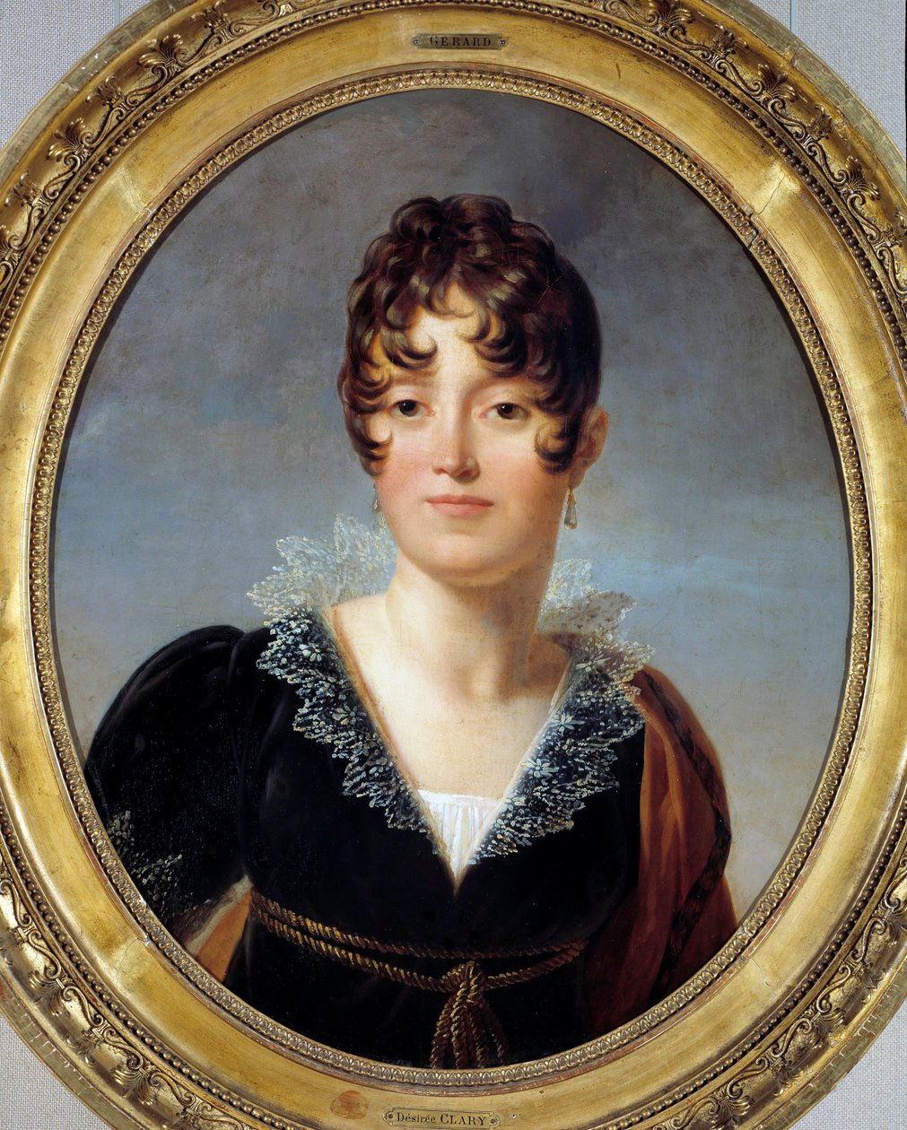 Desiree Clary'nin Portresi by Francois Pascal Simon Baron Gerard