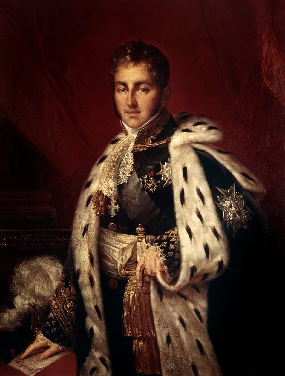 Jules de Polignac'ın Portresi by Baron François Pascal Simon Gérard