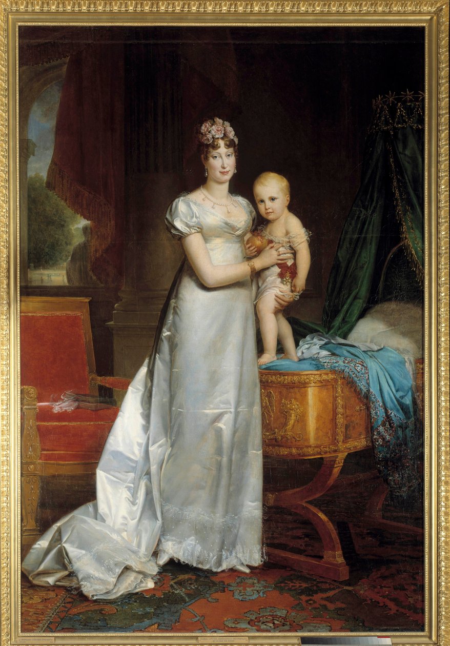 Etkileyici Marie Louise (1791-1847) ve Roma Kralı