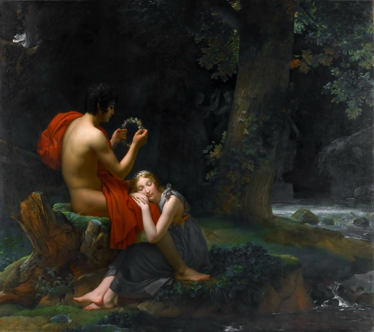 Daphnis ve Chloë by Francois Pascal Simon Gerard