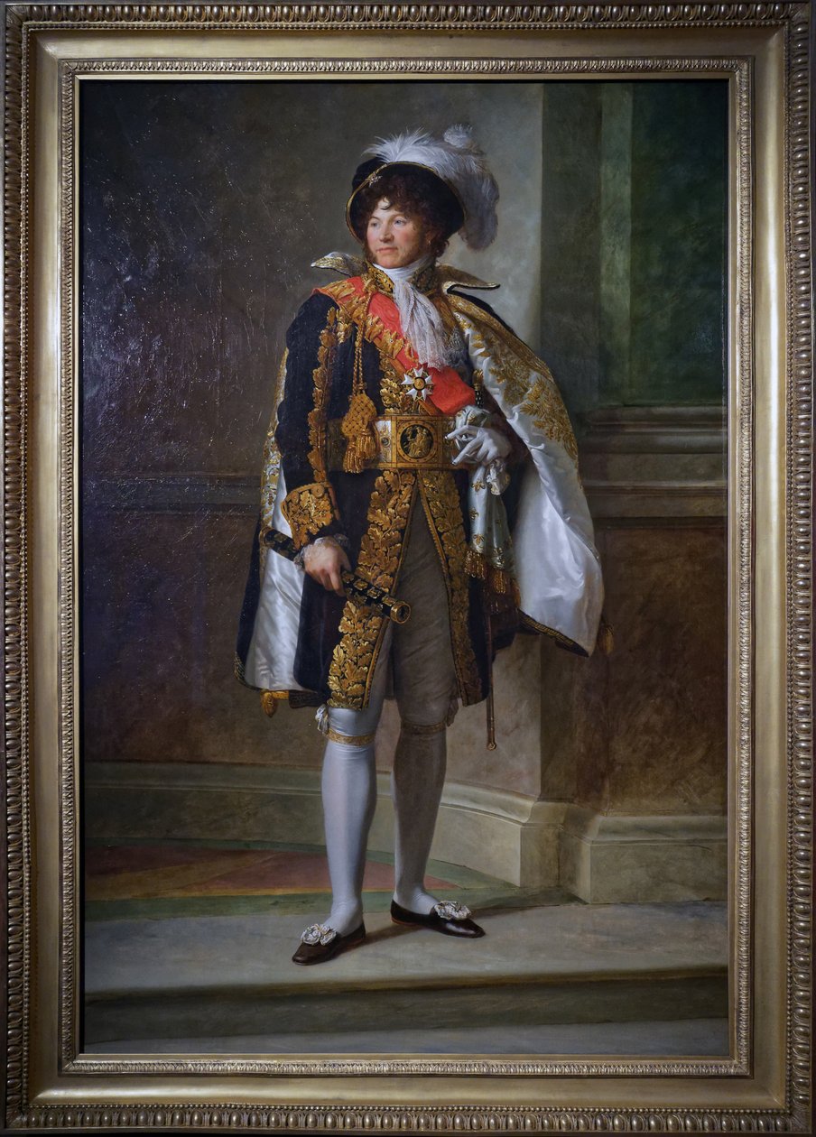 Joachim Murat, İmparatorluğun Mareşali, harika bir kıyafetle, 1805 by Francois Pascal Simon Gerard